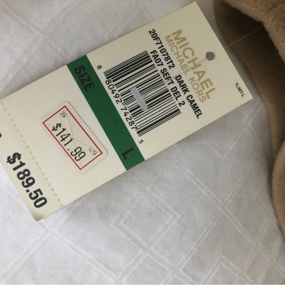 NWT Michael Kors 3/4 sleeve belted wool jacket blazer - Picture 2 of 11